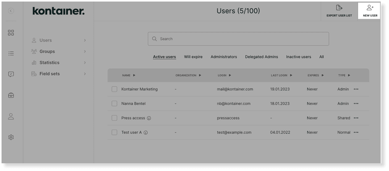 Kontainer Permissions 19