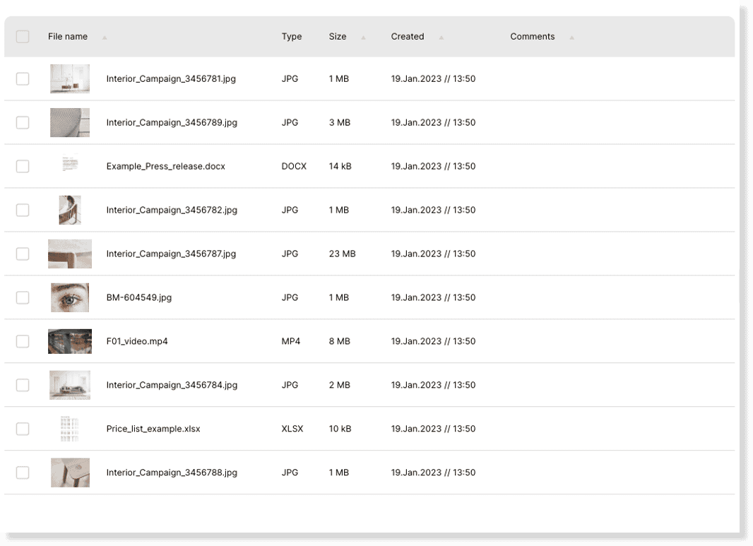 Default view and sort image 6