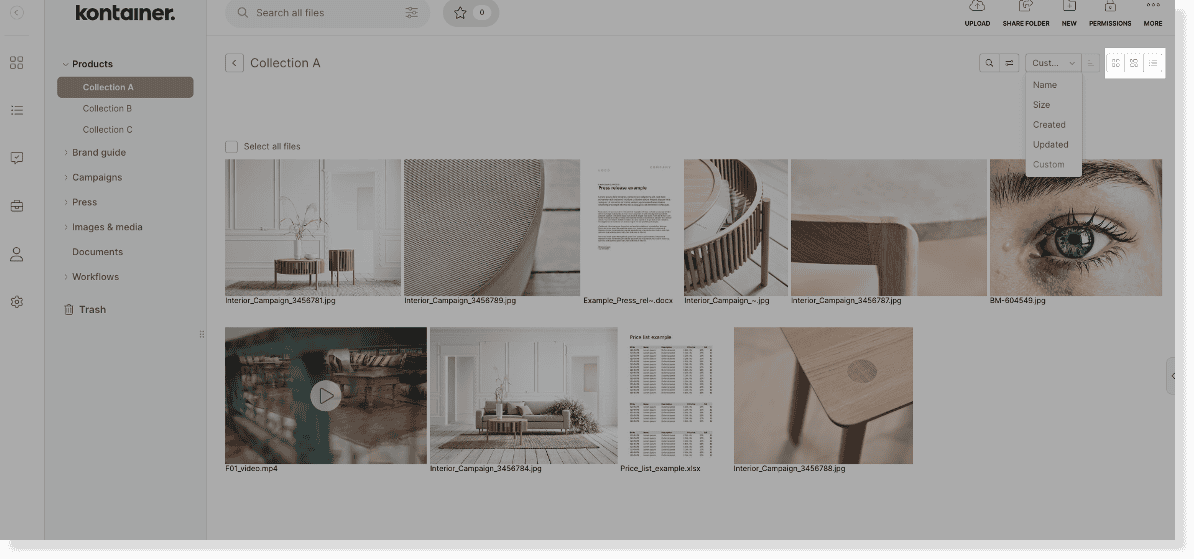 Default view and sort image 7