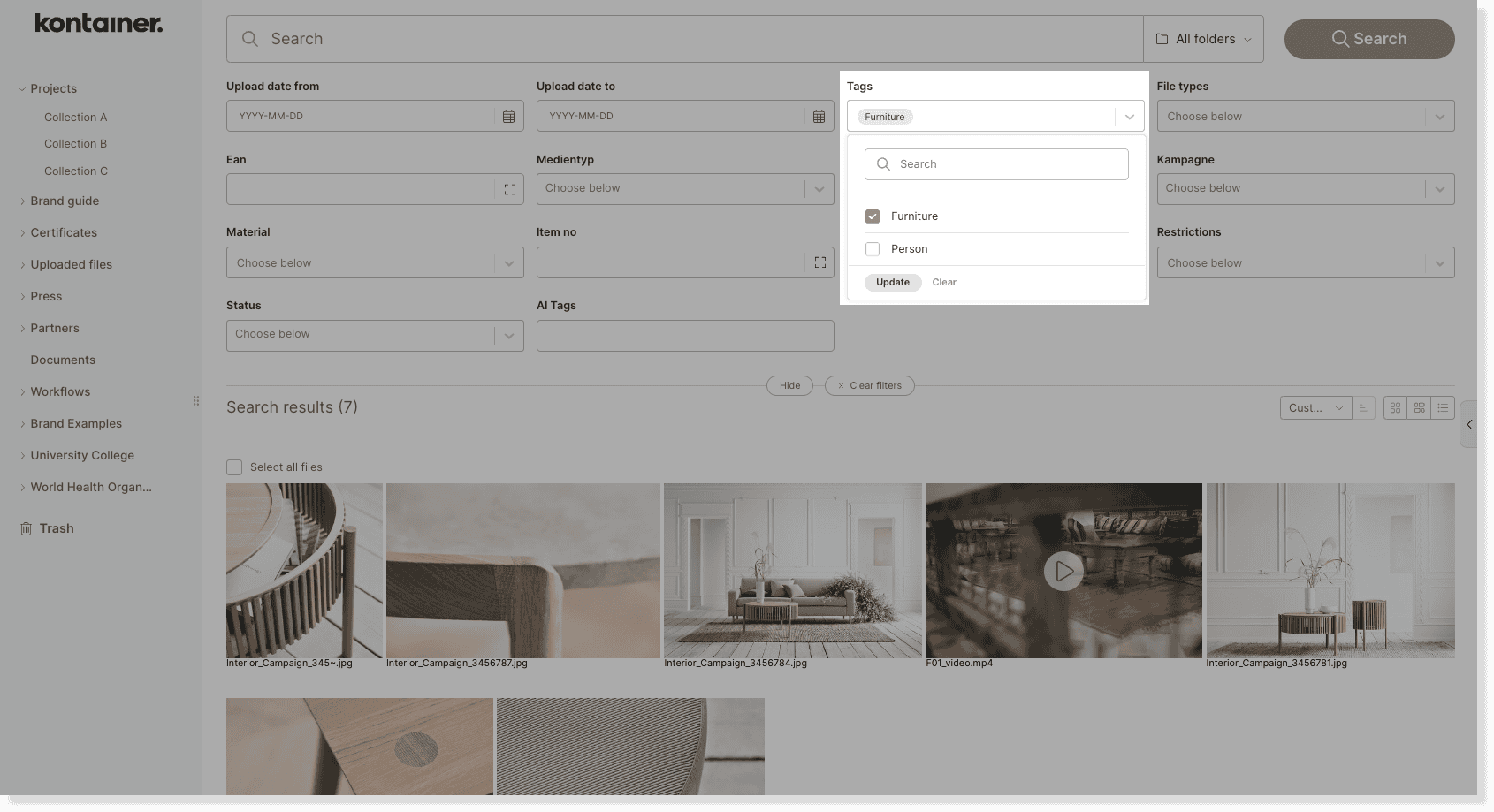 Filter mit Tags – Bild 2