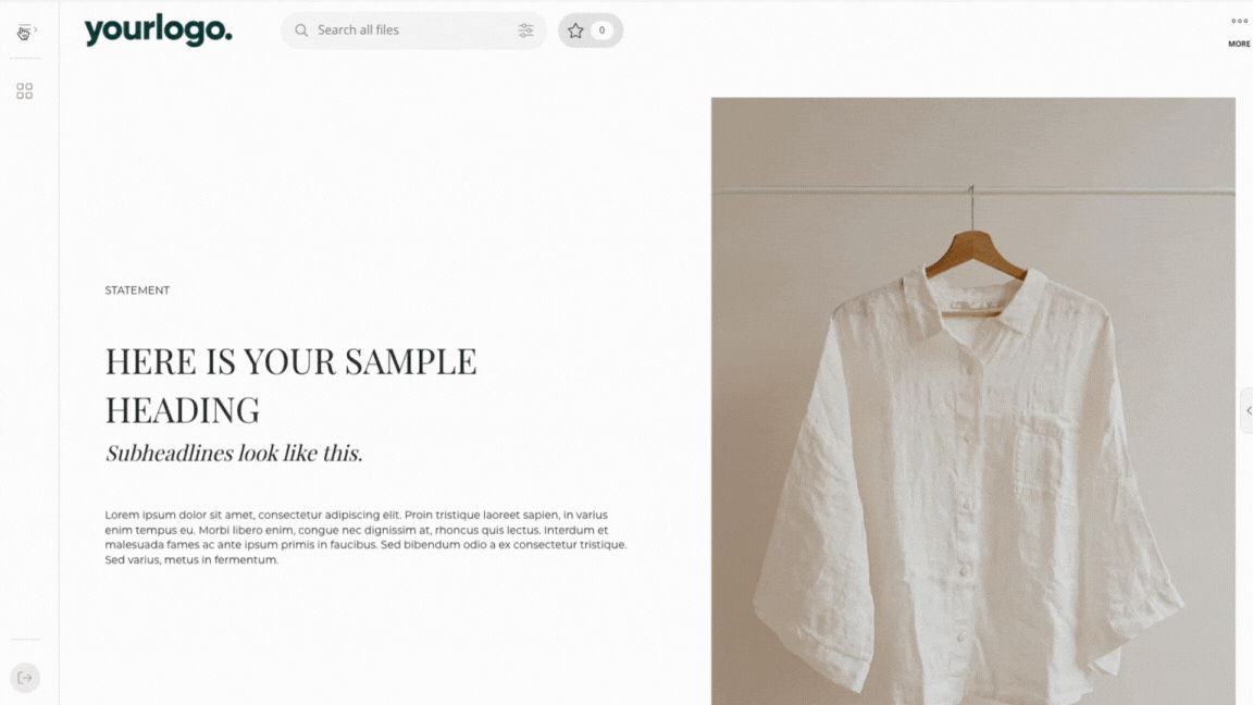 animation collapse expand folder menu